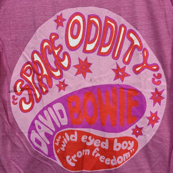 David Bowie Space Oddity Wild Eye Boy from Freedom T-Shirt M - Picture 2 of 4